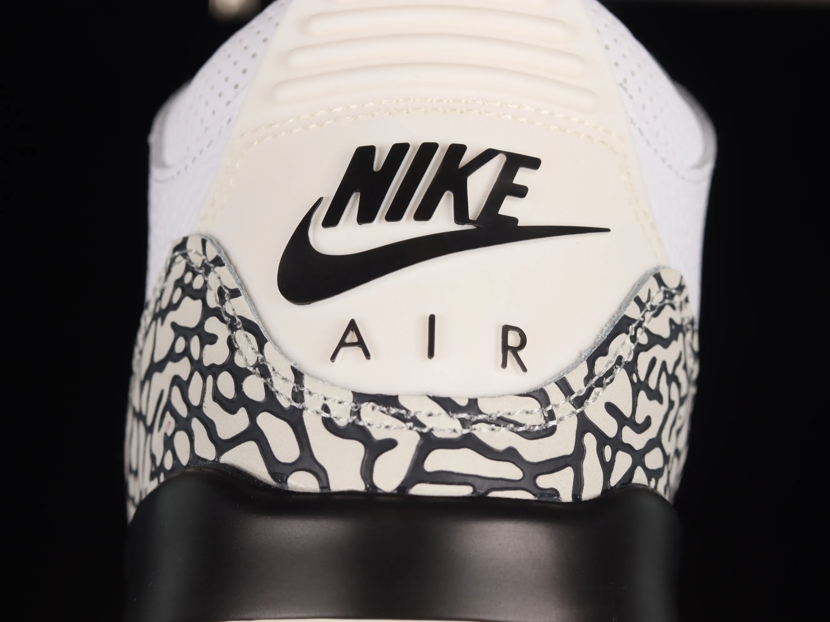 All categories Air Jordan Jordan series basketball shoes Air Jordan 3 cost-effective version Air Jordan 3 "White Cement Reimagined" AJ3 Joe 3 new white cement top layer replica basketball shoes DN3707-100